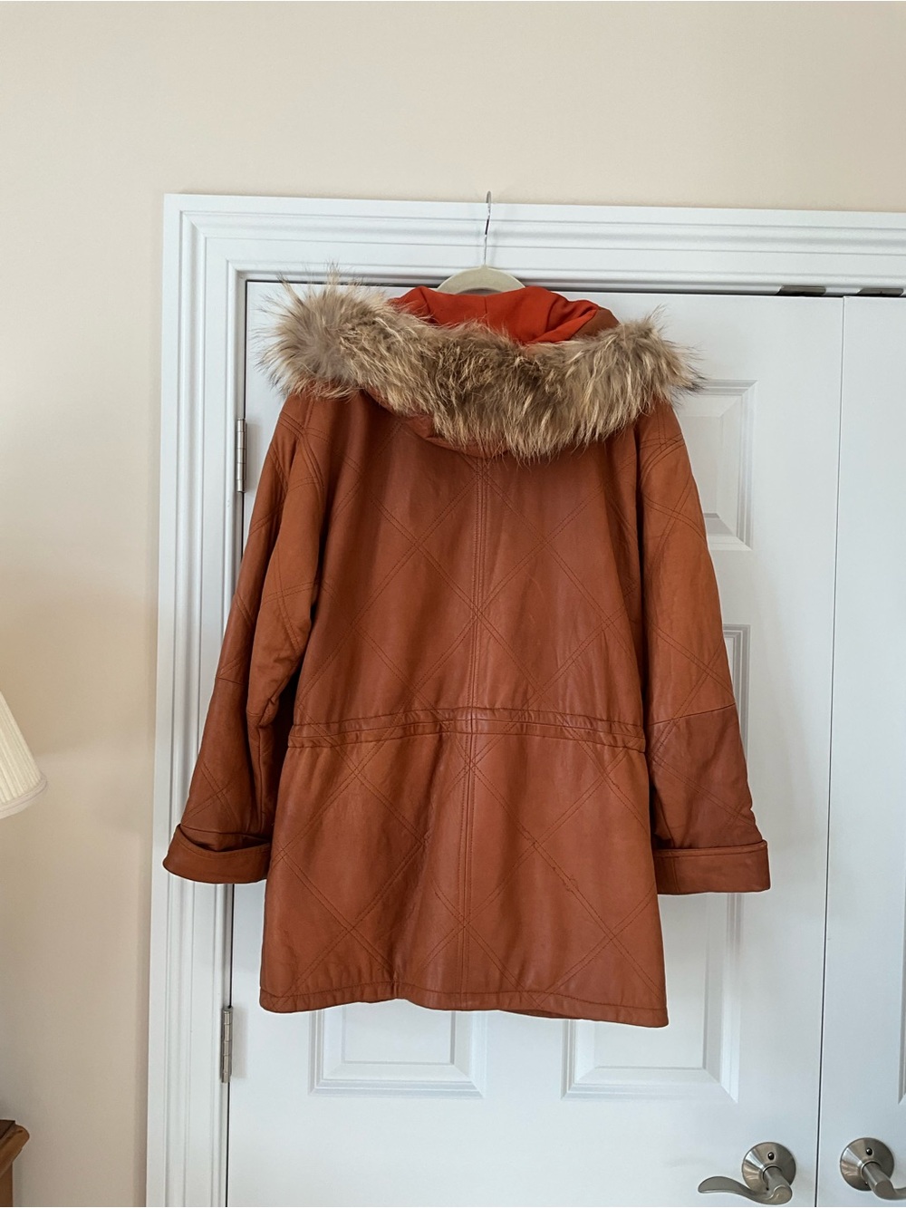 Vintage Leather Jacket by Saks - Picture 2 of 13